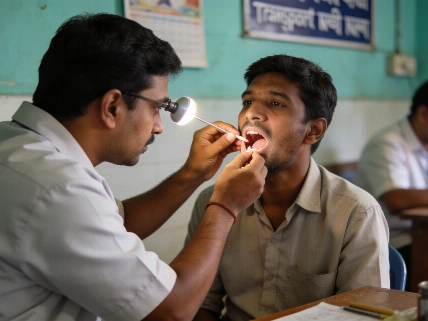 Transport Nagar camp brings oral cancer screening closer to Udaipur residents The Young Dentist
