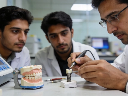 AIDM trainees follow implant prostheses through a digital laboratory workflow The Young Dentist