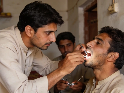 Sanghar camp reportedly offers free care to more than 300 people The Young Dentist