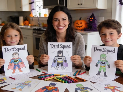Families join DentSquad for National Brush Day prize challenge The Young Dentist