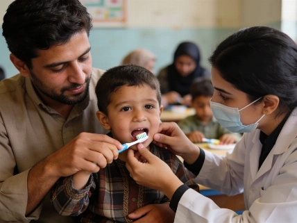 Little Defenders of Pakistan 2026 brings hands-on dental care to children with special needs The Young Dentist
